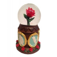 Disney Musical Snow Globe - Beauty and the Beast - Enchanted Rose